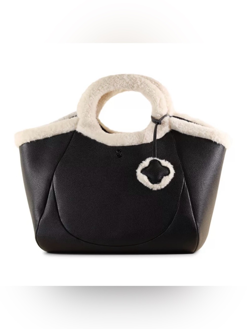 Sam & Libby Willow Large Shearling Handle Tote NWT